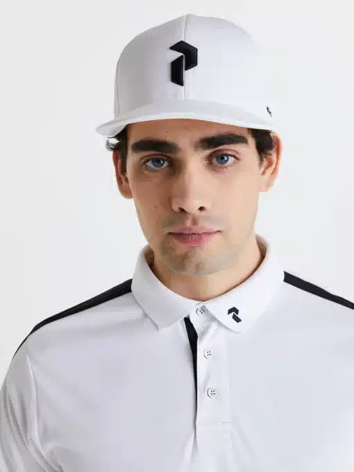 Peak Performance Player Snapback Cap White