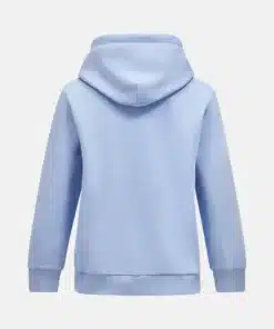 Peak Performance Original Small Logo Zip Hood Women Amity Blue