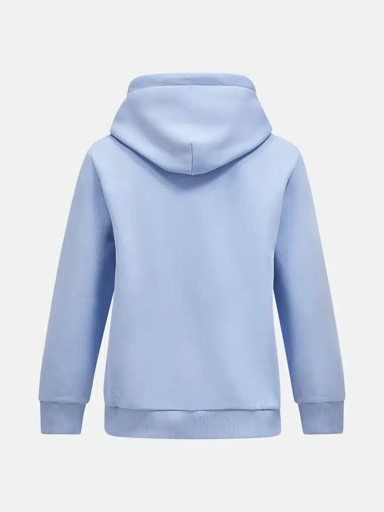 Peak Performance Original Small Logo Zip Hood Women Amity Blue