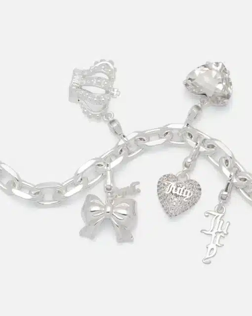 Hannah Midi Charm Silver and Chrystal