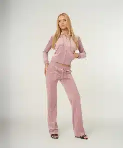 Juicy Couture Classic Velour Robertson Zip Hoodie Keepsake Lilac