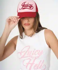 Juicy Couture Enrique Trucker Cap Candy Pink