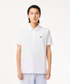 Lacoste Original L.12.12 Petit Pique Cotton Polo Shirt White