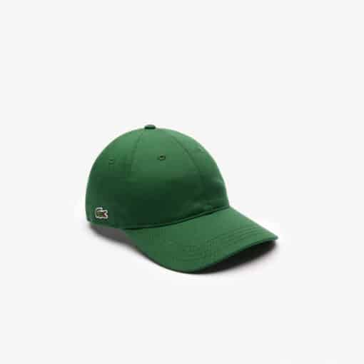 Lacoste Unisex Organic Cotton Cap Pine Green