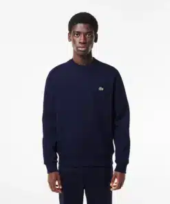 Lacoste Brushed Jogger Sweatshirt Midnight Blue