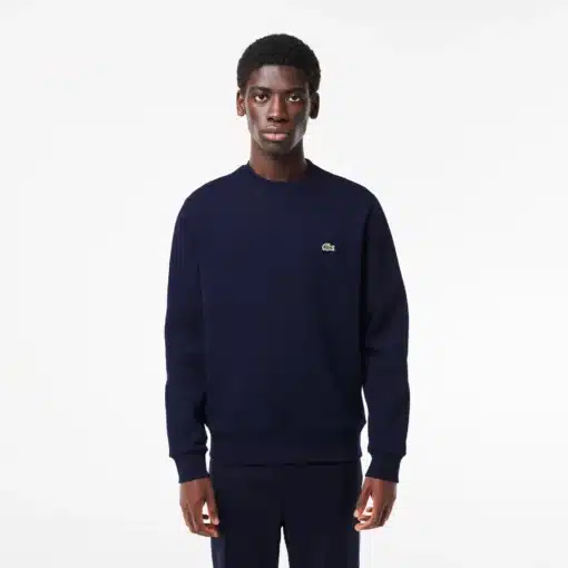 Lacoste Brushed Jogger Sweatshirt Midnight Blue