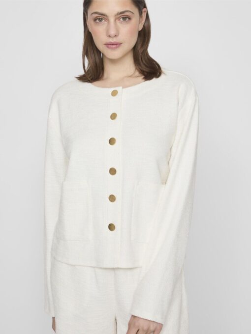 Vila Amy Cardigan Egret