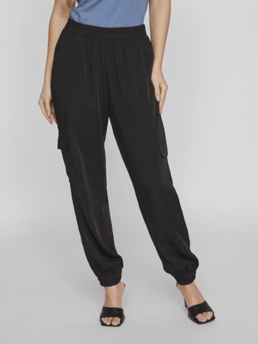 Vila Petra Cargo Pants Black