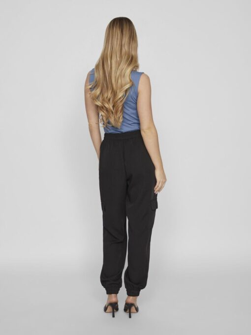 Vila Petra Cargo Pants Black
