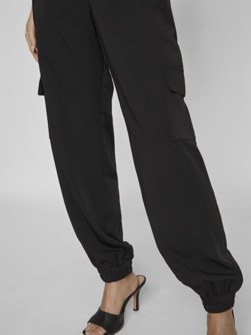 Vila Petra Cargo Pants Black