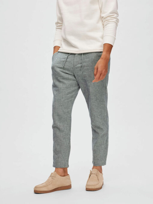 Selected Homme Brody Linen Pant Sky Captain