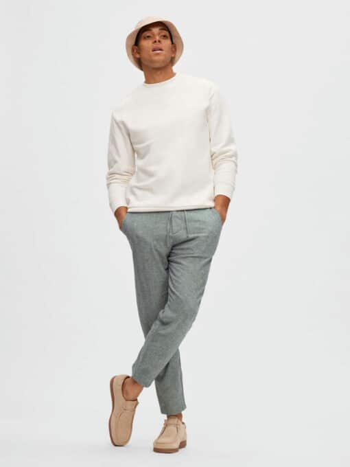 Selected Homme Brody Linen Pant Sky Captain