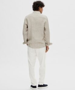 Selected Homme Regkylian Linen Shirt Vetiver