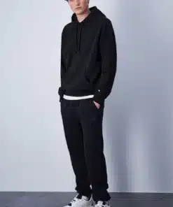 Champion Tonal Embroidered Joggers Black