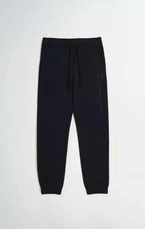 Champion Tonal Embroidered Joggers Black