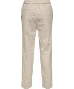Only & Sons Sinus Loose Fit Linen Pants Silver Lining