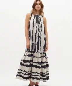 InWear Jenny Long Dress Non Color Scartch Stripes