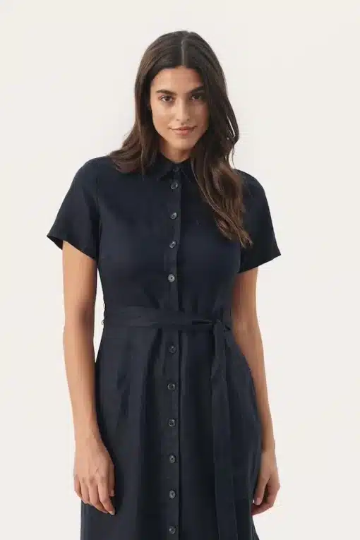 Part Two Eflin Dress Dark Navy