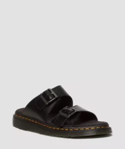 Dr. Martens Josef Sandal Black