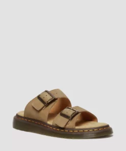 Dr. Martens Josef Nubuck Sandal Savannah Tan