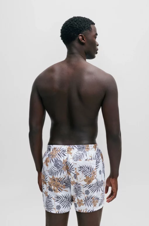 Boss Piranha Swim Shorts White