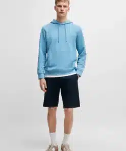 Boss Chino Tapered Shorts Dark Blue