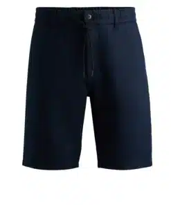 Boss Chino Tapered Shorts Dark Blue