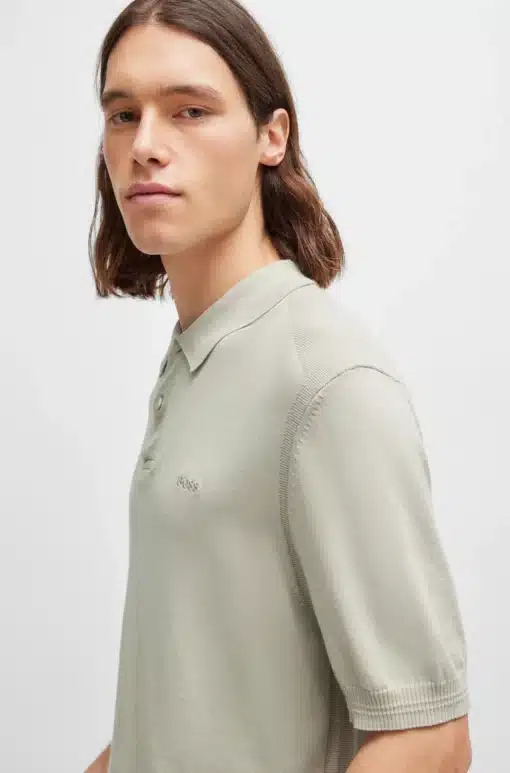 Boss Asac Polo Shirt Light Beige