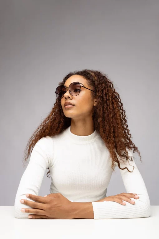 Re:Designed Fjola Sunglasses Black