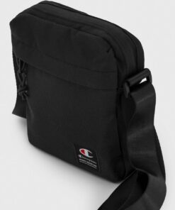 Champion Zipped Small Shoulder Bag Black