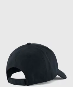 Champion C Logo Cotton Twill Cap Black
