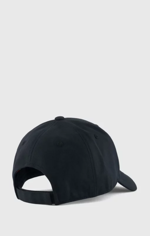 Champion C Logo Cotton Twill Cap Black