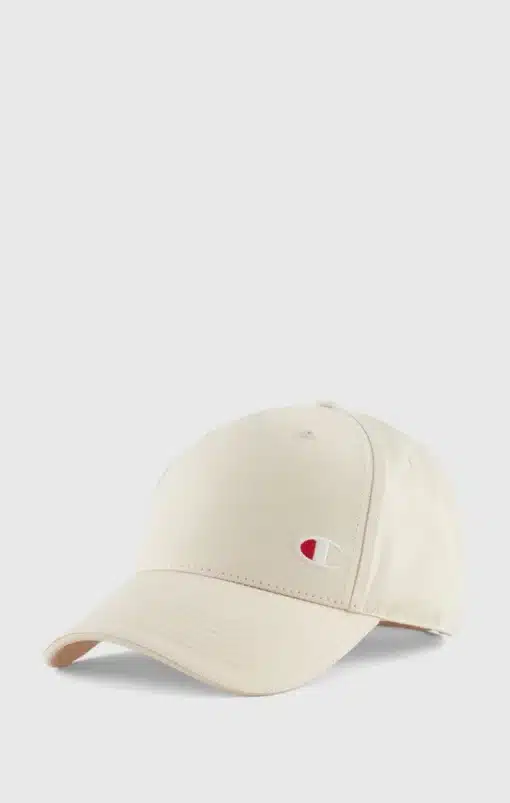 Champion C Logo Cotton Twill Cap Cream