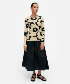 Marimekko Tulva Unikko LS Rib Top