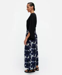 Marimekko Kuvio Unikko Cupro Mix Trousers