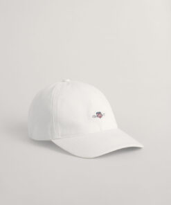 Gant Unisex Shield Cap White