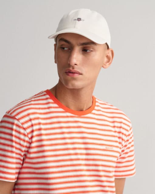Gant Unisex Shield Cap White