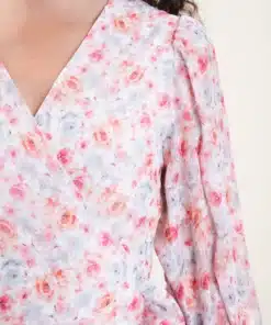 Dry Lake Everyday Dress Pink Rose Print