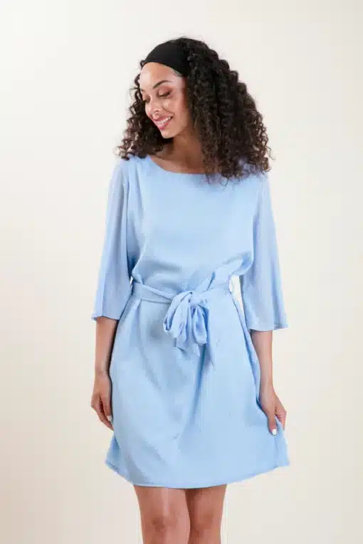 Dry Lake Kailey Dress Light Blue
