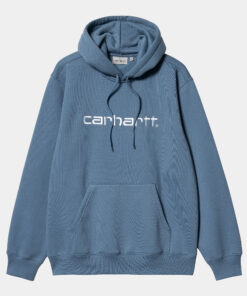 Carhartt WIP Hooded Carhartt Sweat Sorrent/White