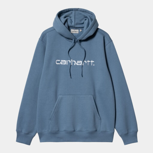 Carhartt WIP Hooded Carhartt Sweat Sorrent/White
