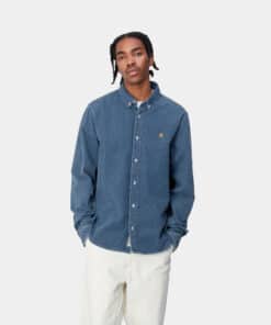 Carhartt WIP L/S Weldon Shirt Blue