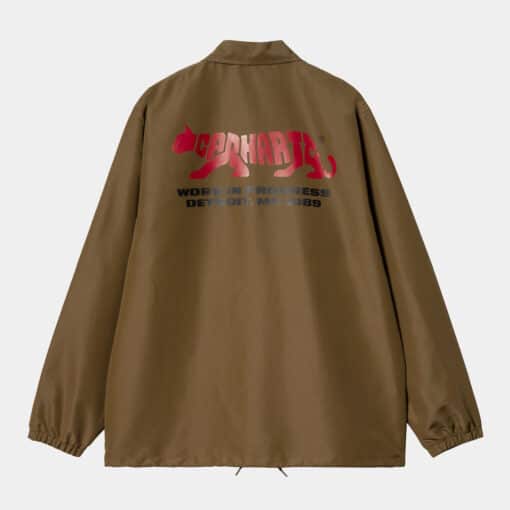 Carhartt WIP Rocky Coach Jacket Lumber/Samba/Black