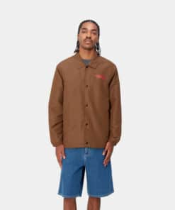 Carhartt WIP Rocky Coach Jacket Lumber/Samba/Black