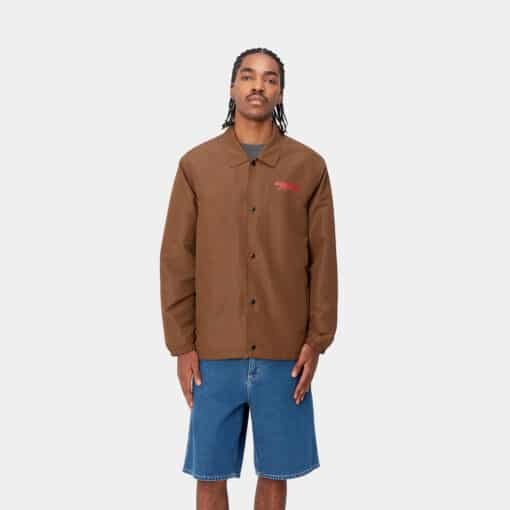 Carhartt WIP Rocky Coach Jacket Lumber/Samba/Black