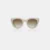 A.Kjaerbede Lilly Sunglasses Cream Bone