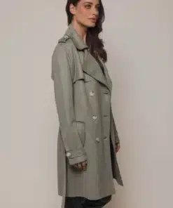 Rino & Pelle Kyona Trenchcoat Seamoss