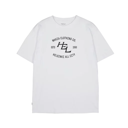 Makia All City T-shirt White