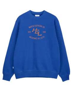 Makia All City Sweatshirt Blue