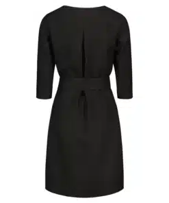 Nakoa Classic Linen Dress Black